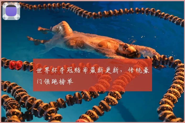 世界杯夺冠赔率最新更新，传统豪门领跑榜单
