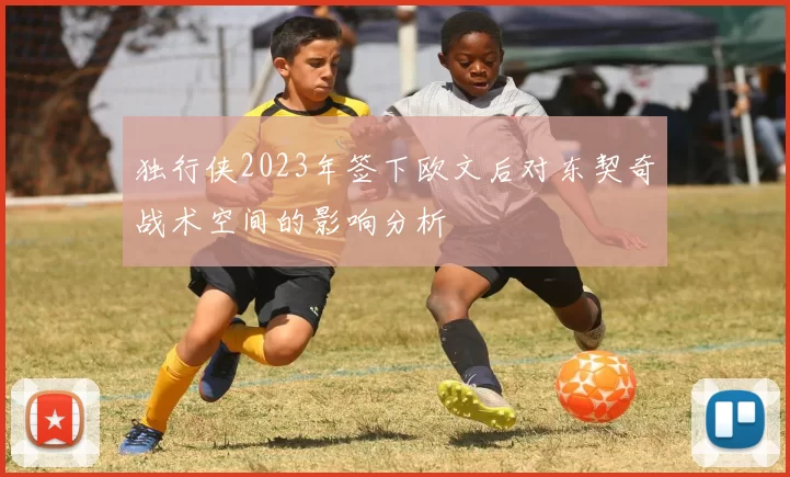 独行侠2023年签下欧文后对东契奇战术空间的影响分析